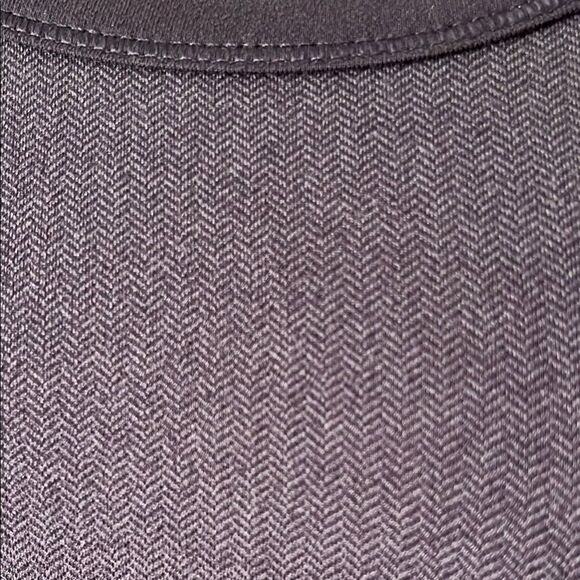 North Face Women's Purple Multi Pattern Long Sleeve Top Herringbone Front Sz L - Picture 3 of 9